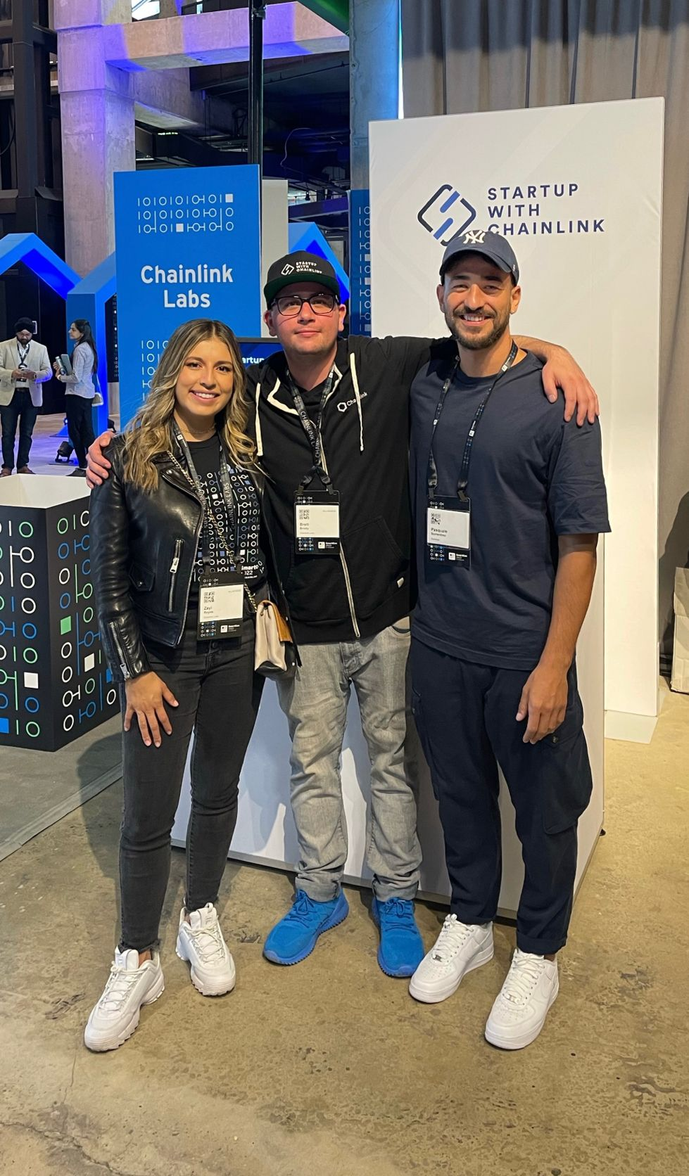 Pasquale Sorrentino al Chainlink Startup Program a New York